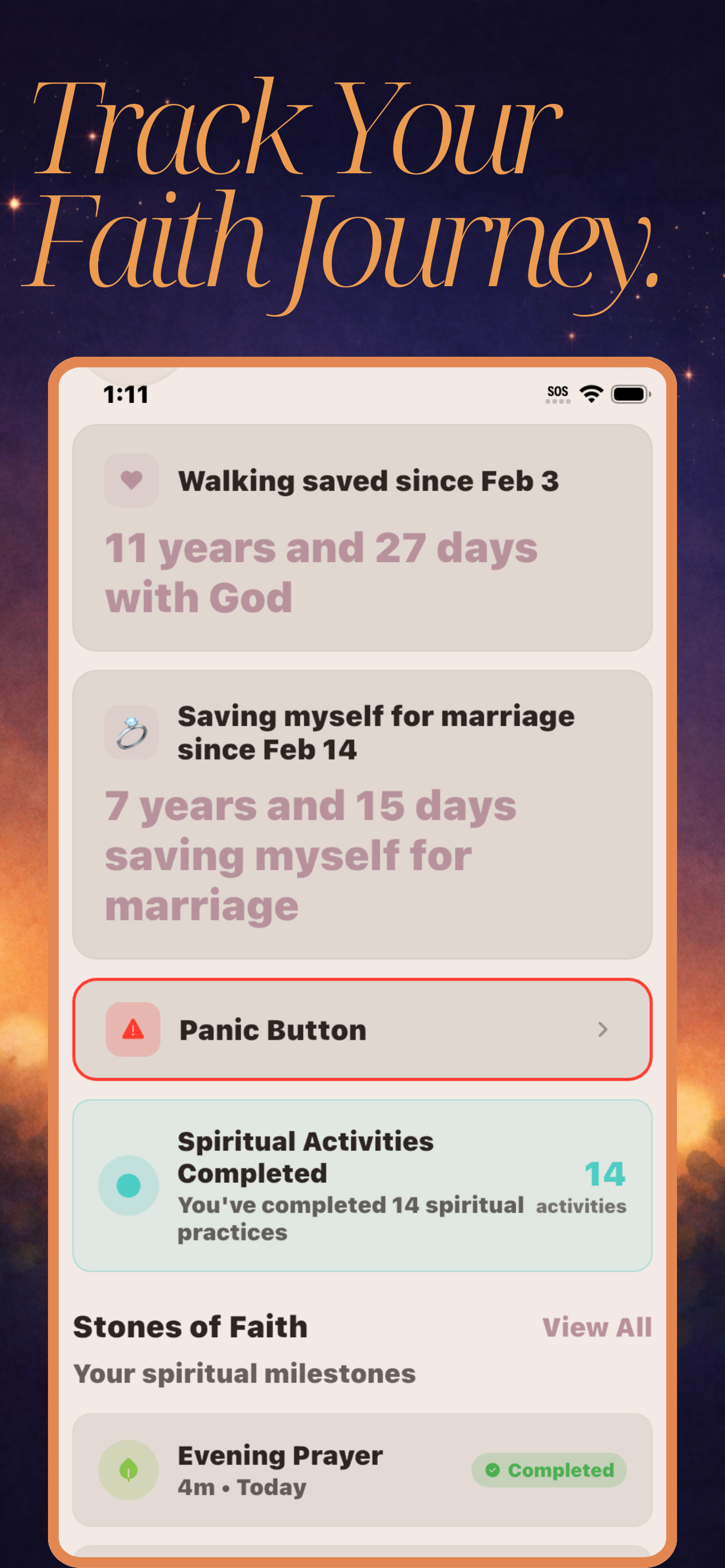 Bible ASMR App Interface